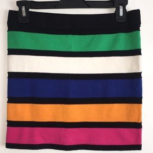 Women’s BONGO Stripped Mini Skirt
